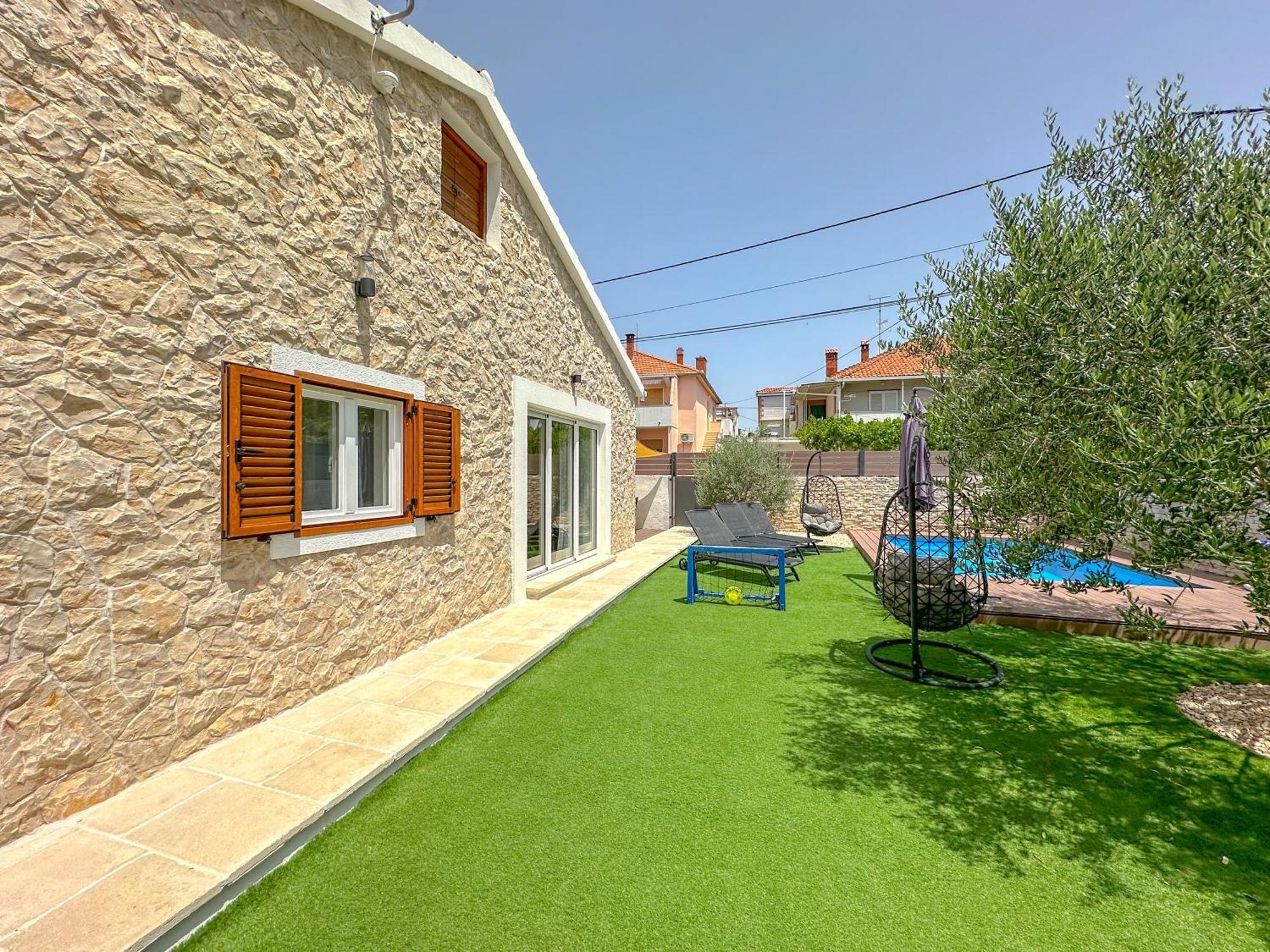 Mustra House Zadar - Private Pool & Sauna Buitenkant foto