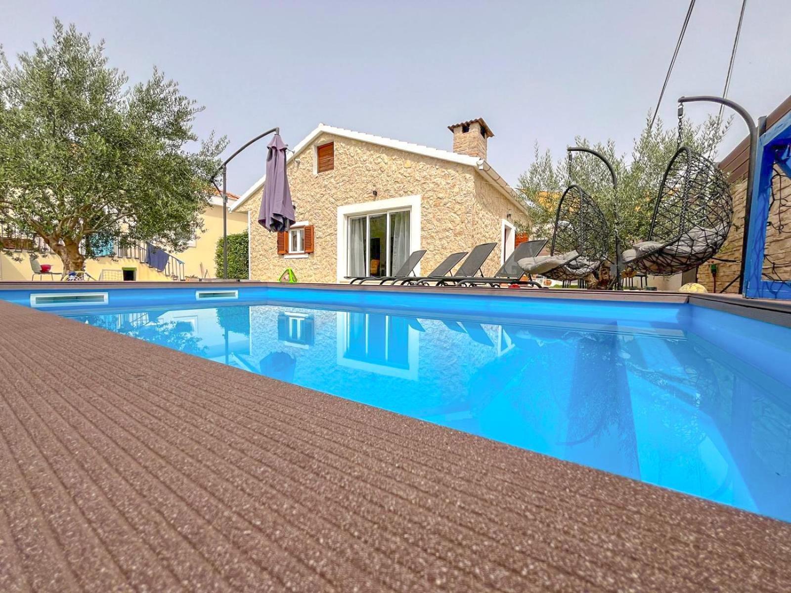 Mustra House Zadar - Private Pool & Sauna Buitenkant foto